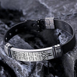 Load image into Gallery viewer, Mom To Son - Be Brave - Premium Stainless Steel Bracelet
